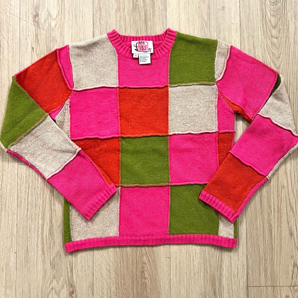 Lilly Pulitzer Sewn Patch Sweater